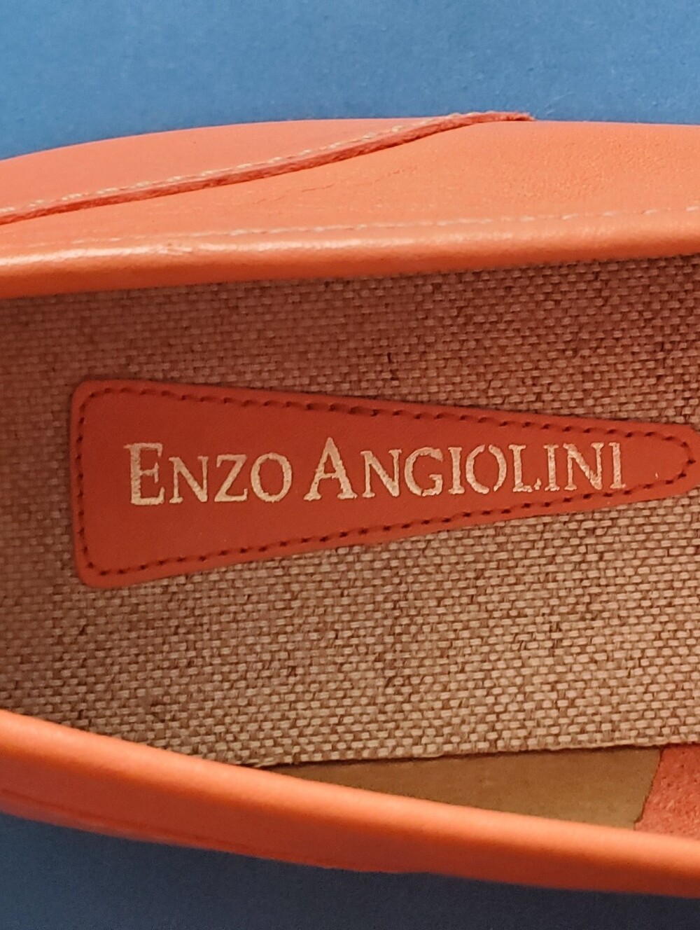 Enzo Angiolini Coral Leather Liberty Loafers - Picture 5 of 7